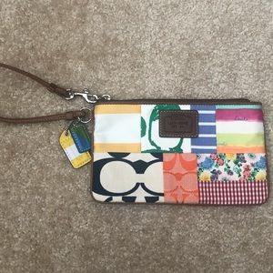 Brand New Vintage Coach Wristlet